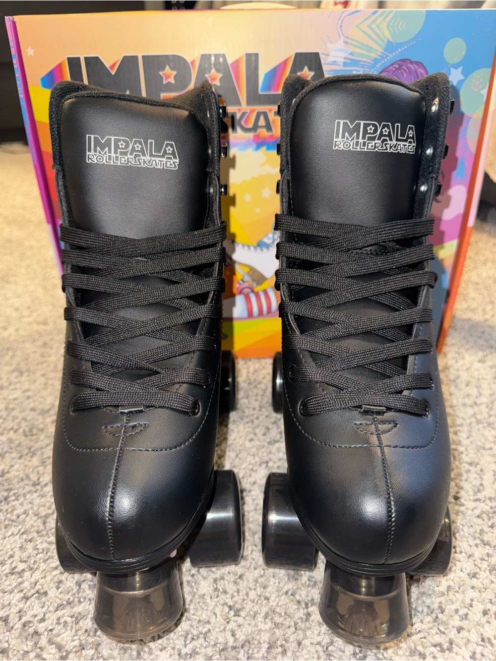 Impala Women's Classic Quad Roller Skates — Black